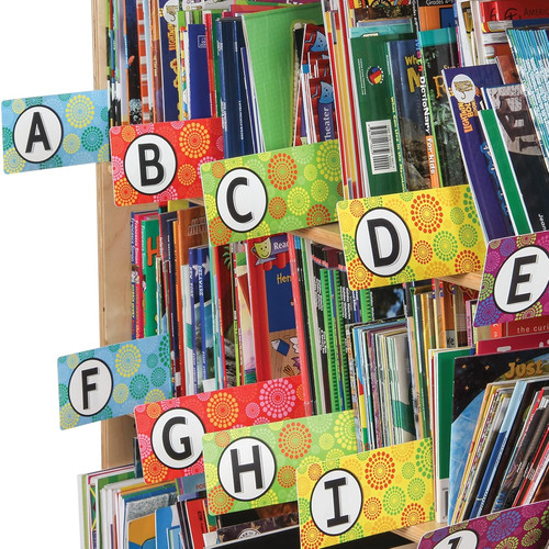 Classroom library alphabet - library,