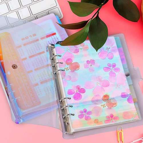 Book tabs transparent planner - transparent,