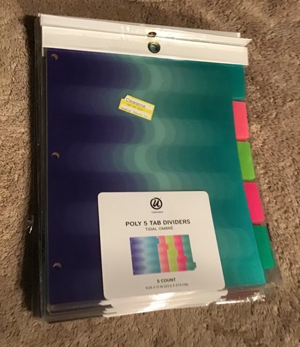 School supplies tab dividers - supplies,